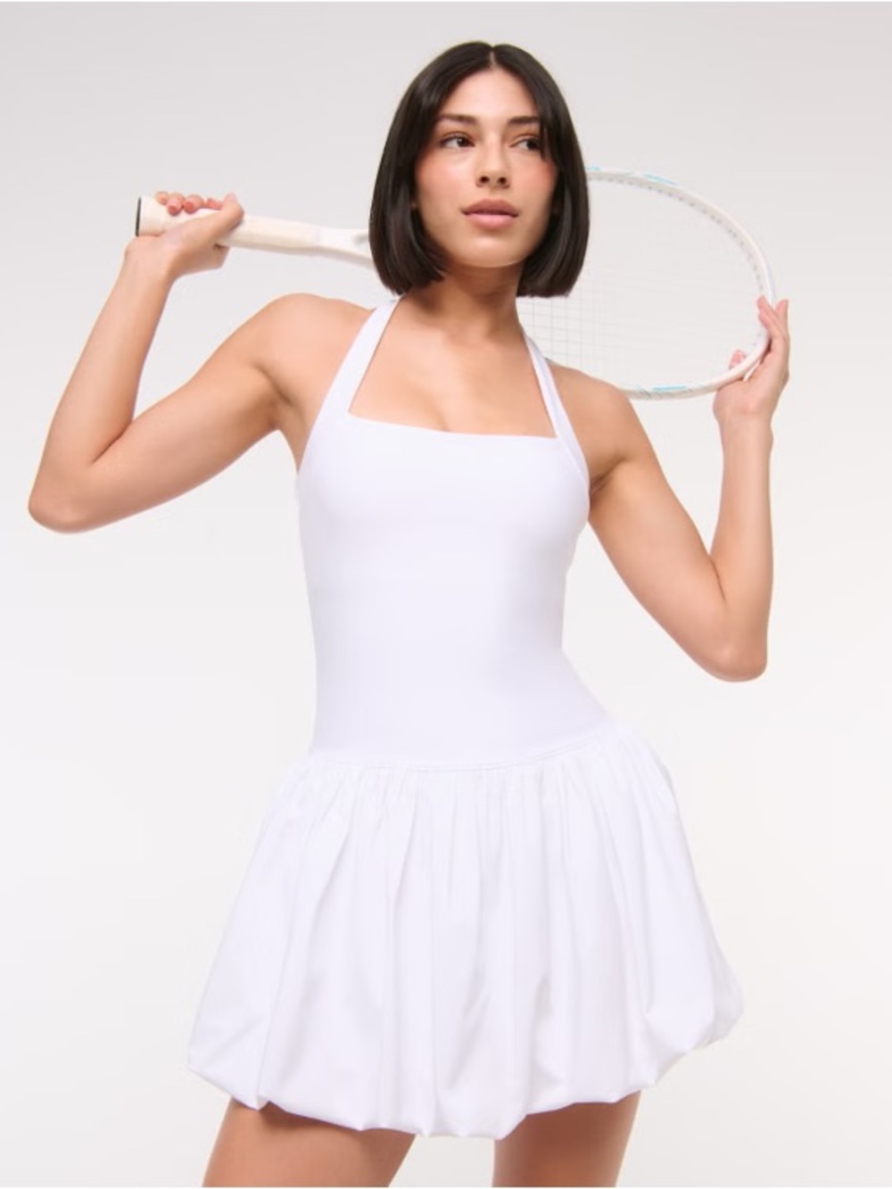 Women's
YPB motionTEK Halter Bubble Hem Mini Dress